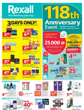 Rexall - Weekly Flyer Specials